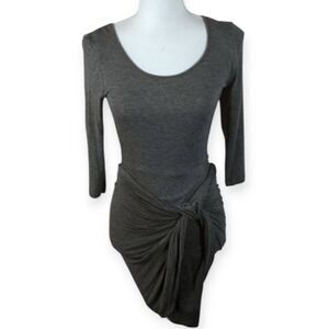 FINESSE GREY MINI DRESS SZ.S EUC